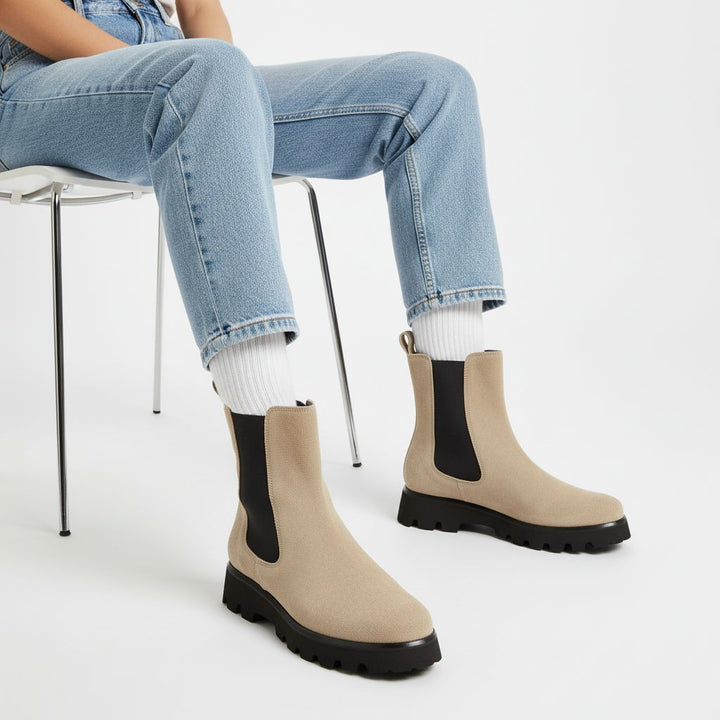 Sioux Meredira-750-H dames in beige – afbeelding van het paar