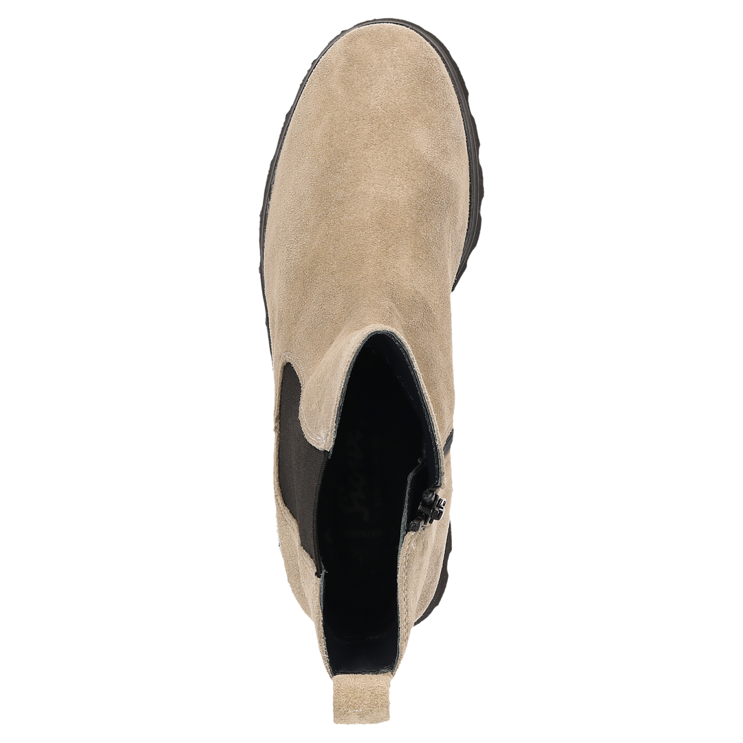Sioux Meredira-750-H dames in beige – bovenaanzicht