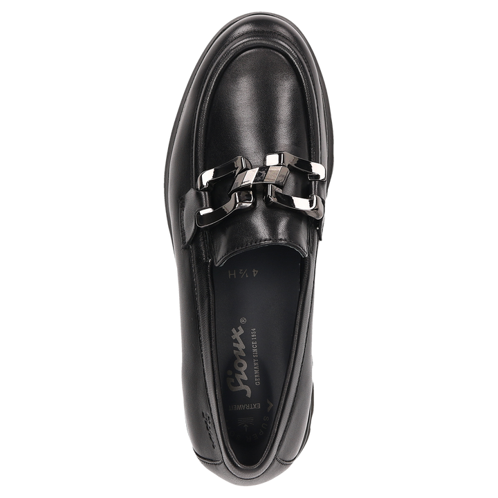 Sioux Meredira-751-H pour femme, en noir – Vue de dessus