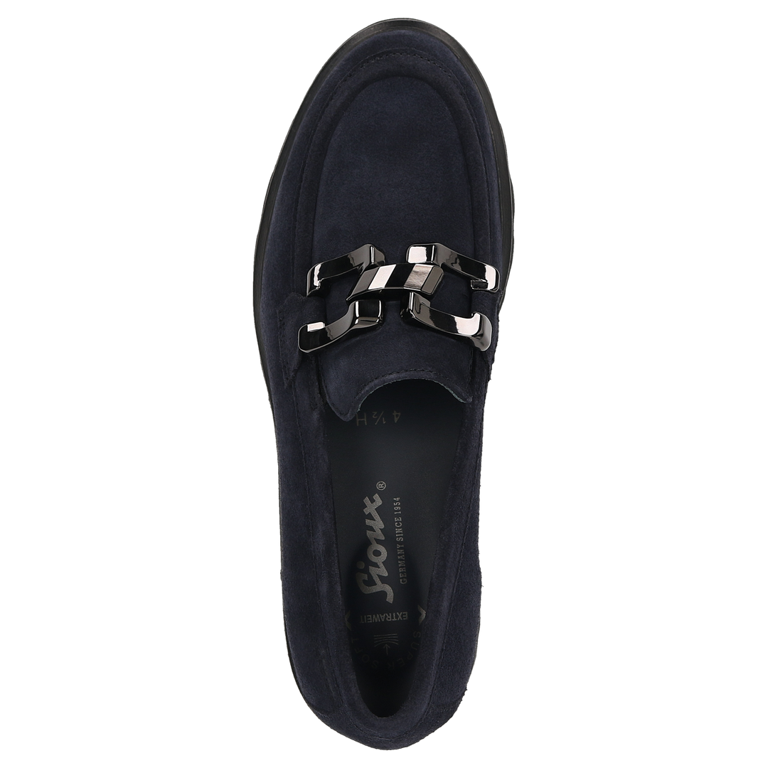 Sioux Meredira-751-H damesmodel in donkerblauw – bovenaanzicht