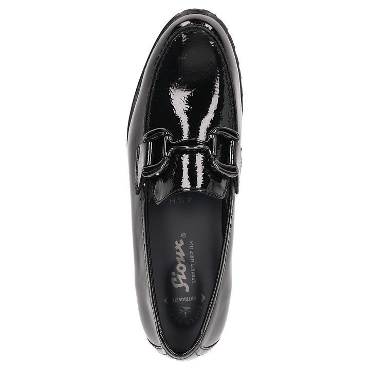 Sioux Meredith-753-H pour femme, en noir – Vue de dessus