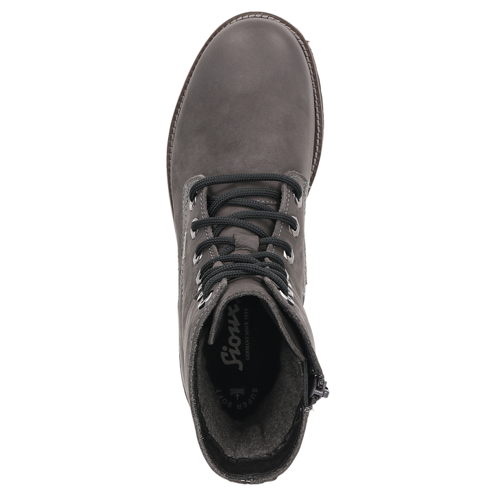 Sioux Elmiana-700-TEX-WF pour femme, couleur grise – Vue de dessus