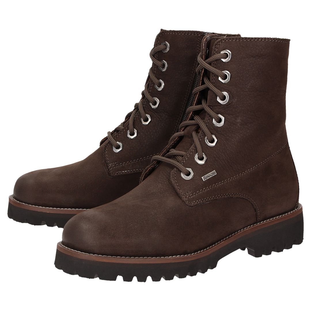 Sioux Elmiana-700-TEX-WF pour femme, marron foncé – Photo de la paire