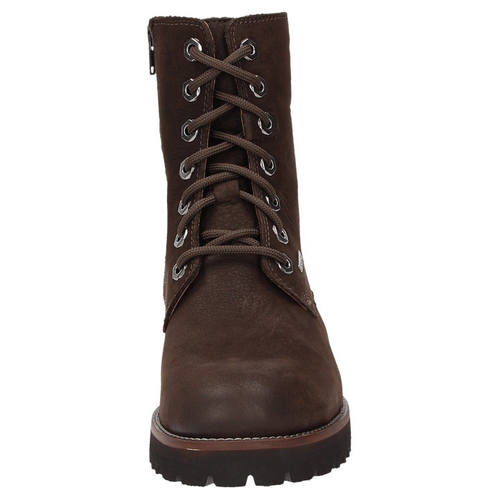 Sioux Elmiana-700-TEX-WF Damen in dunkelbraun – Frontalansicht