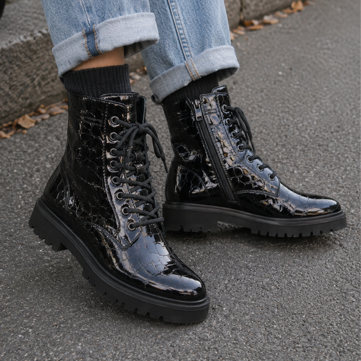 Sioux Amandira-702 Damen in schwarz – Paarbild
