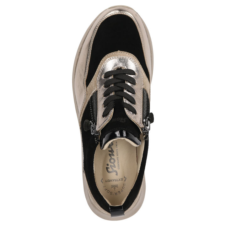 Sioux Sunivla-702-J dames in beige – aanzicht van bovenaf