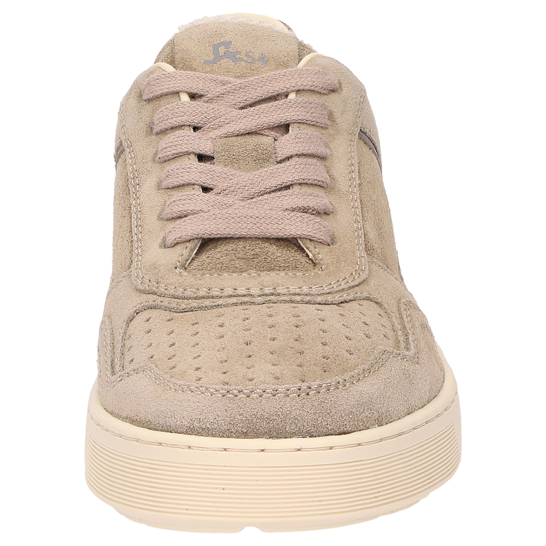 Baskets Sioux Maites 004 pour femme, couleur beige – Vue de face