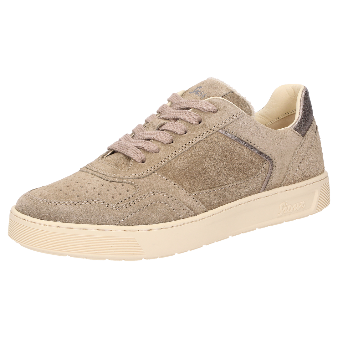 Baskets Sioux Maites 004 pour femme, couleur beige