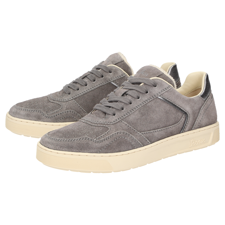 Baskets Sioux Maites 004 pour femme, couleur grise – Photo de la paire