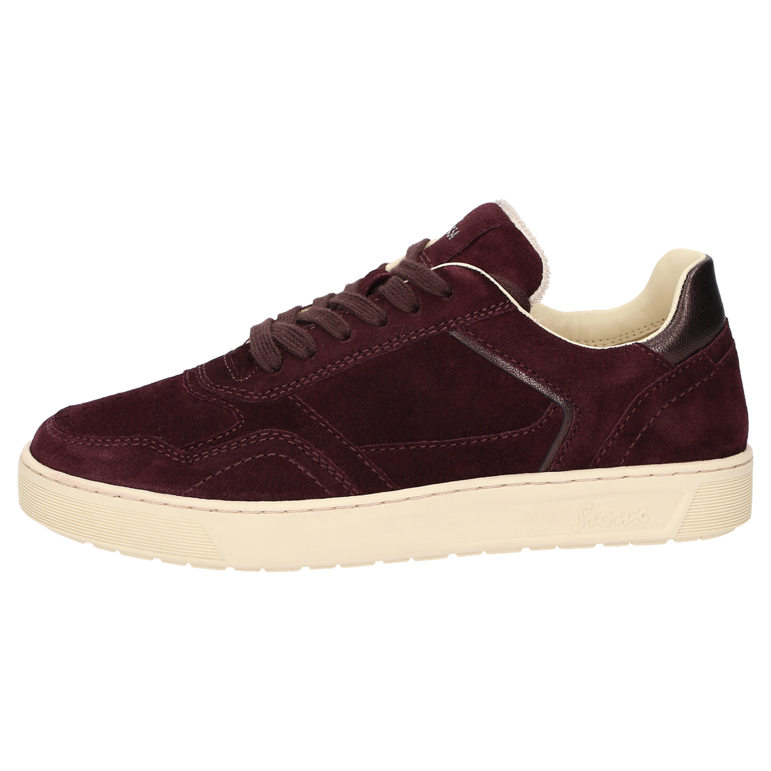 Sioux Maites sneaker 004 voor dames in donkerrood – buitenkant