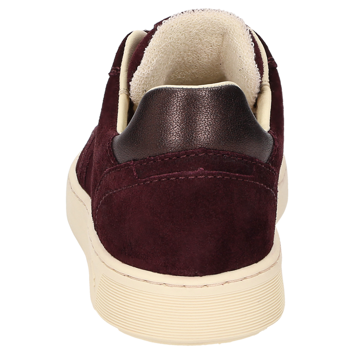 Sioux Maites sneaker 004 voor dames in donkerrood – achteraanzicht
