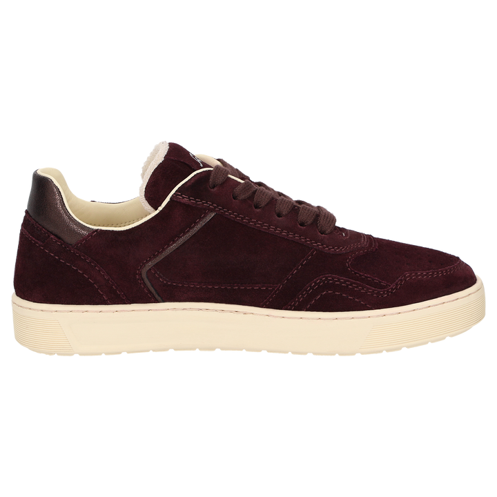 Sioux Maites sneaker 004 voor dames in donkerrood – binnenkant