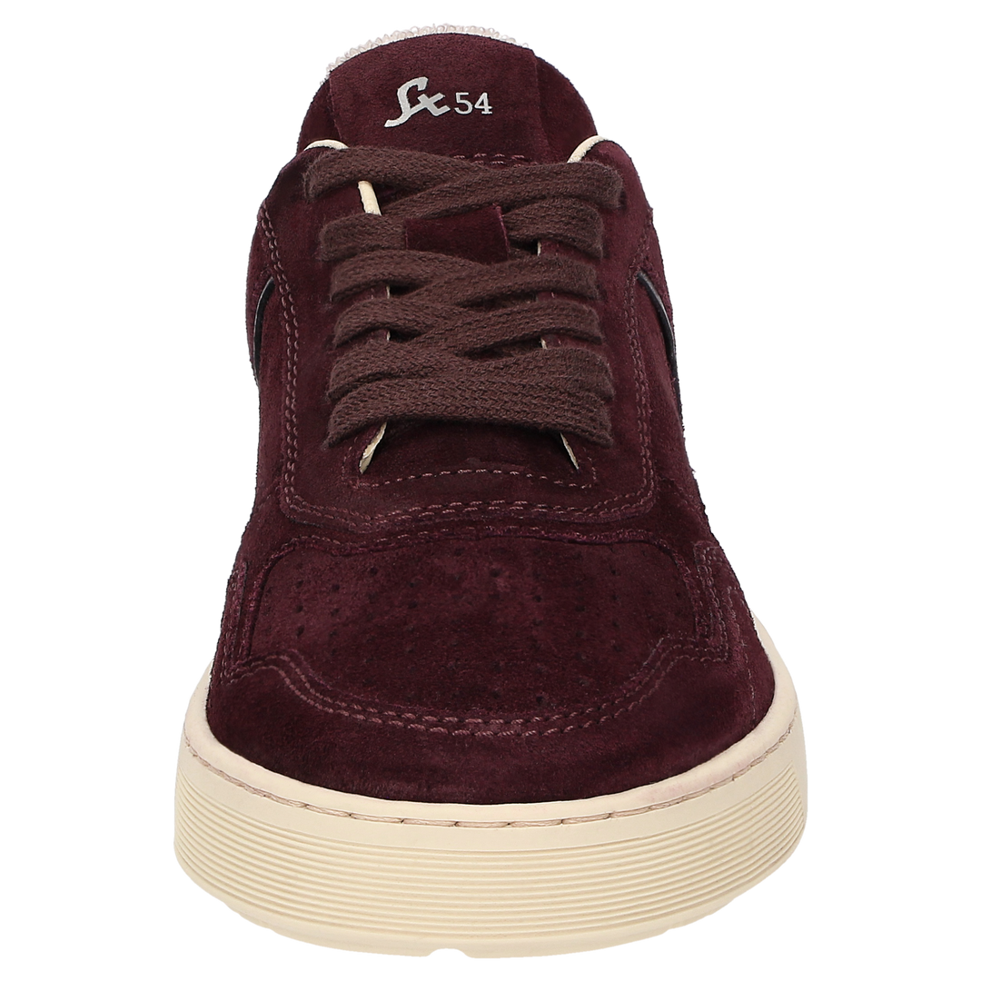 Sioux Maites sneaker 004 voor dames in donkerrood – vooraanzicht