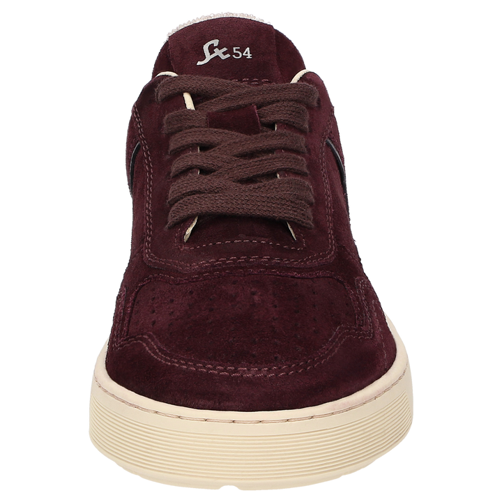 Sioux Maites sneaker 004 voor dames in donkerrood – vooraanzicht