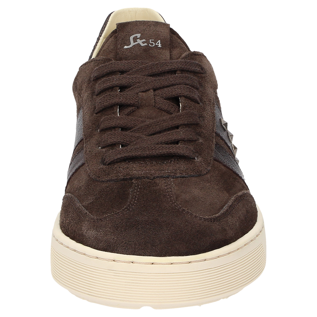 Sioux Maites sneaker 005 Damen in dunkelbraun – Frontalansicht