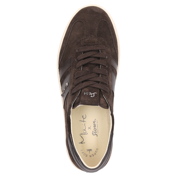 Sioux Maites sneaker 005 Damen in dunkelbraun – Ansicht von oben