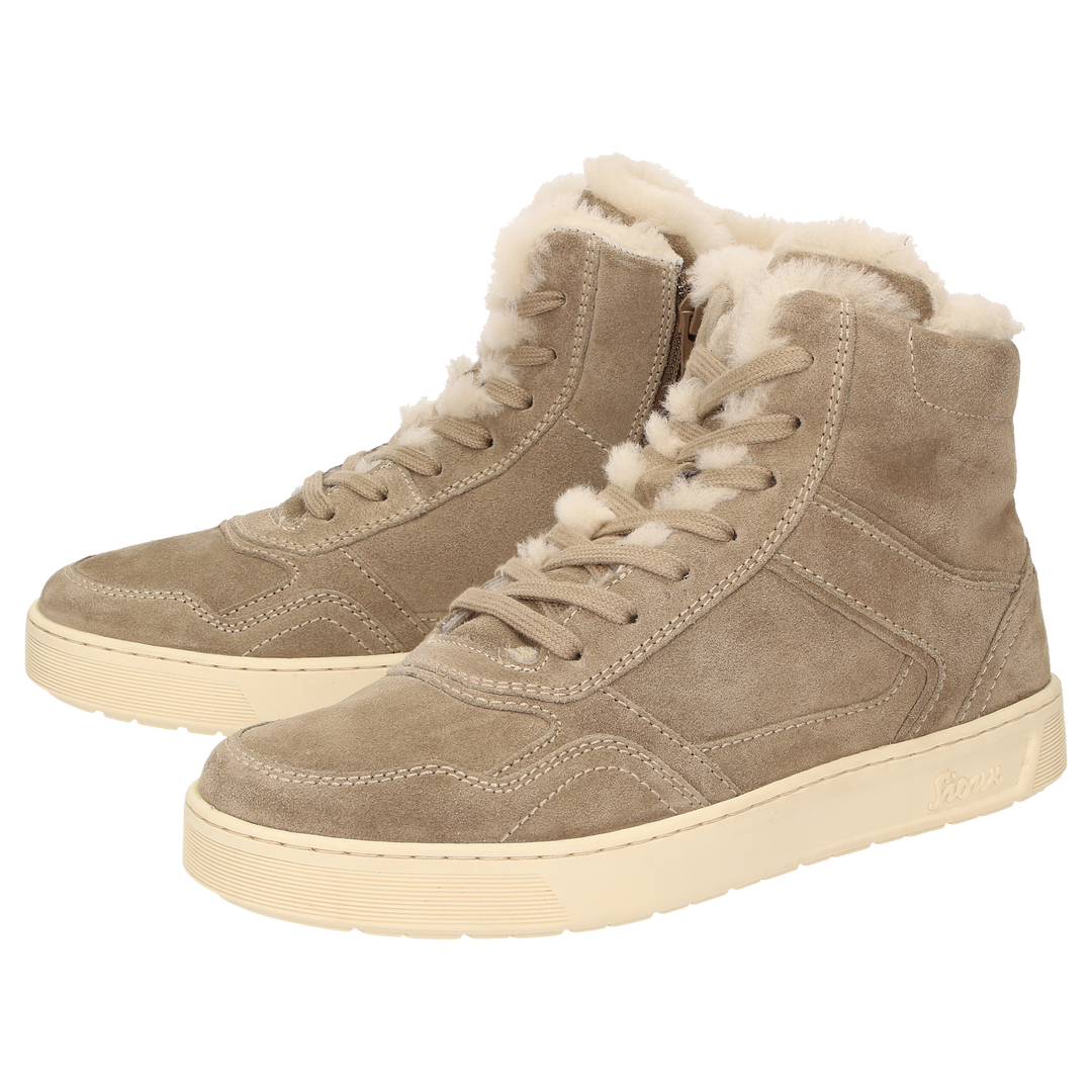 Sioux Maites sneak 006-LF Damen in beige – Paarbild