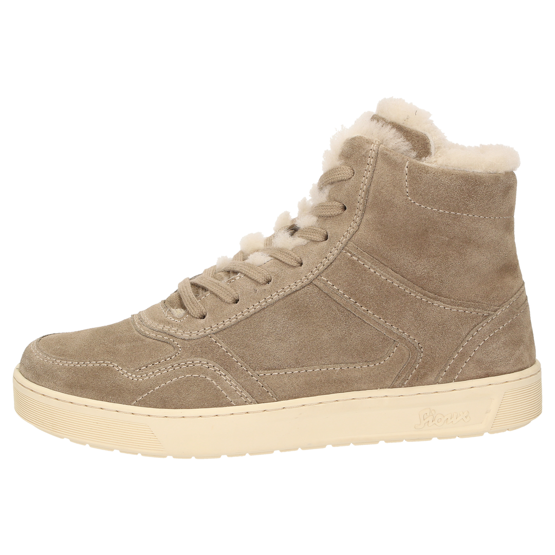Sioux Maites sneak 006-LF Damen in beige – Außenseite