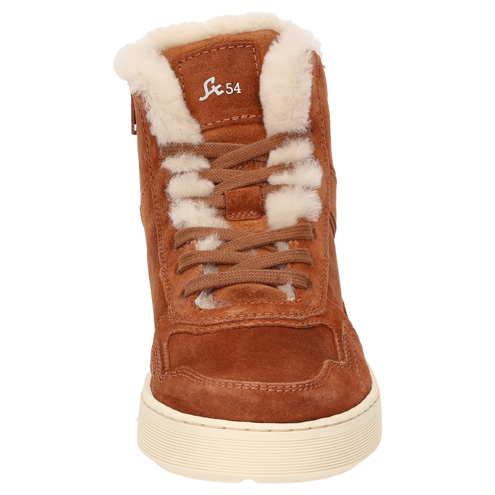 Sioux Maites sneak 006-LF Damen in braun – Frontalansicht