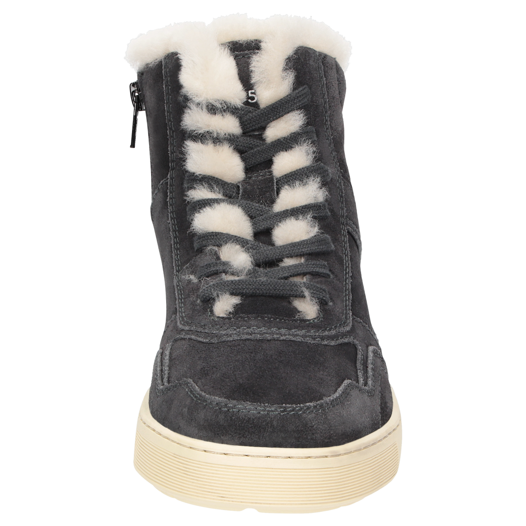 Sioux Maites sneak 006-LF Damen in dunkelgrau – Frontalansicht