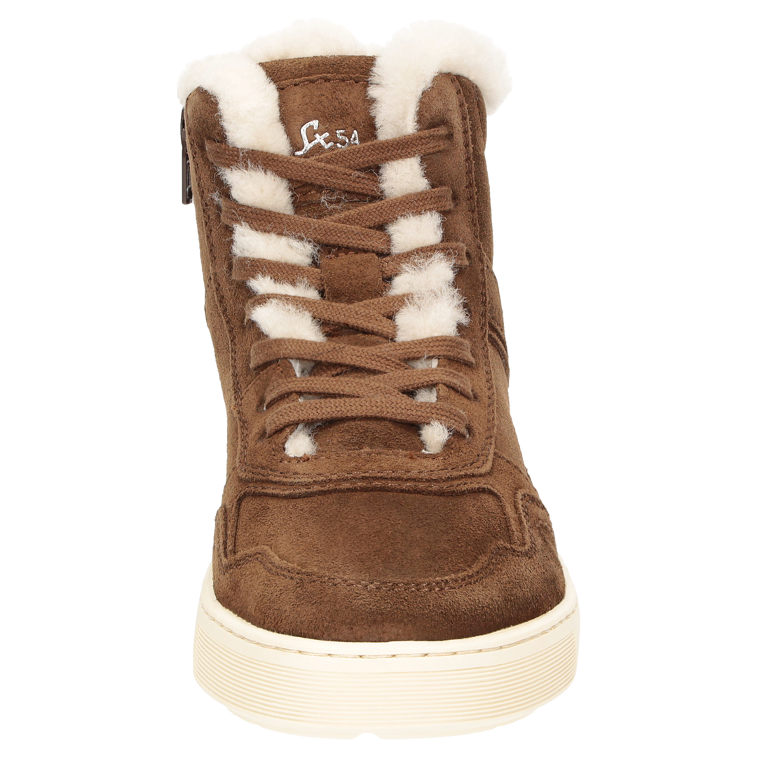 Sioux Maites sneak 006-LF Damen in braun – Frontalansicht