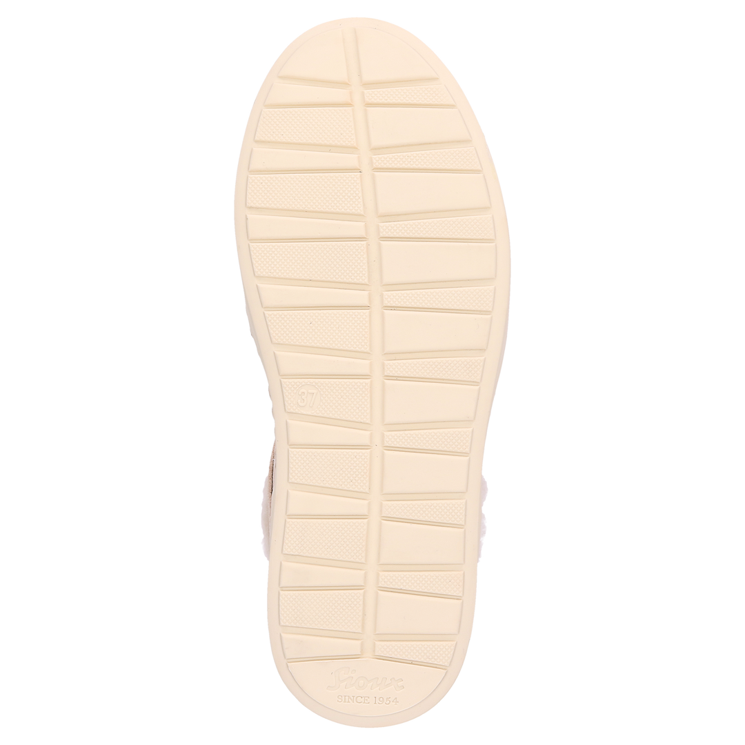 Sioux Maites sneak 007-LF Damen in beige – Sohlenansicht