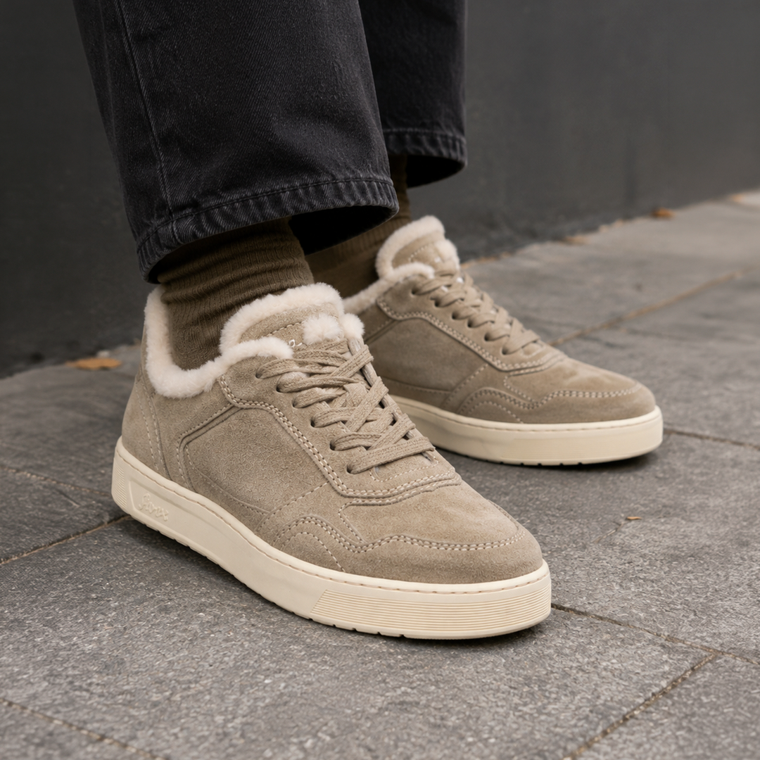 Sioux Maites sneak 007-LF Damen in beige – Paarbild