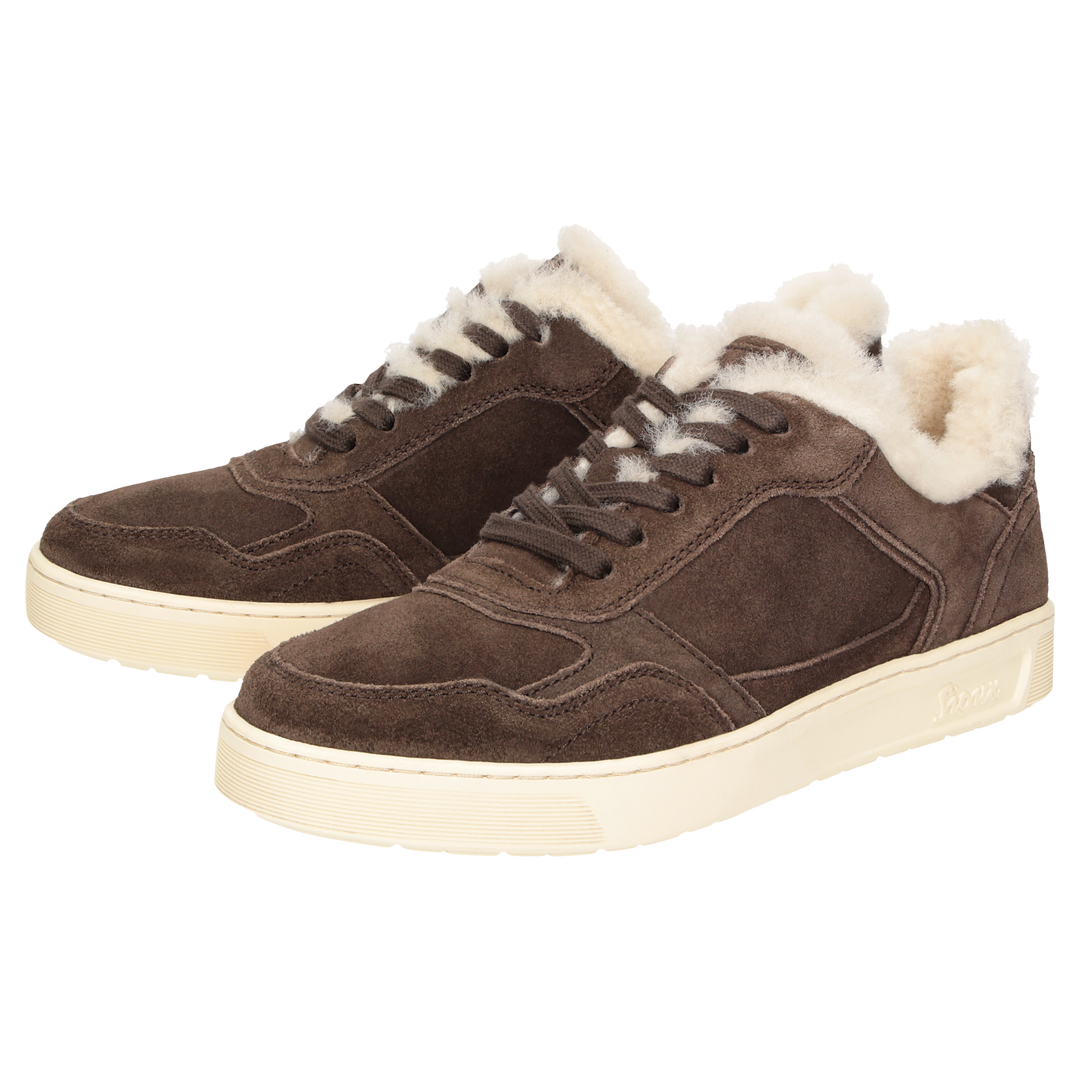 Sioux Maites sneak 007-LF Damen in dunkelbraun – Paarbild
