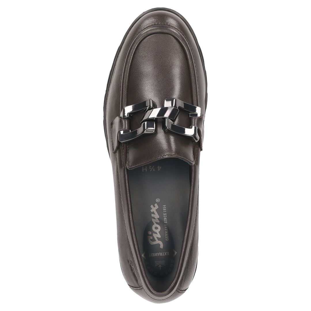 Sioux Meredira-751-H Damen in dunkelbraun – Ansicht von oben