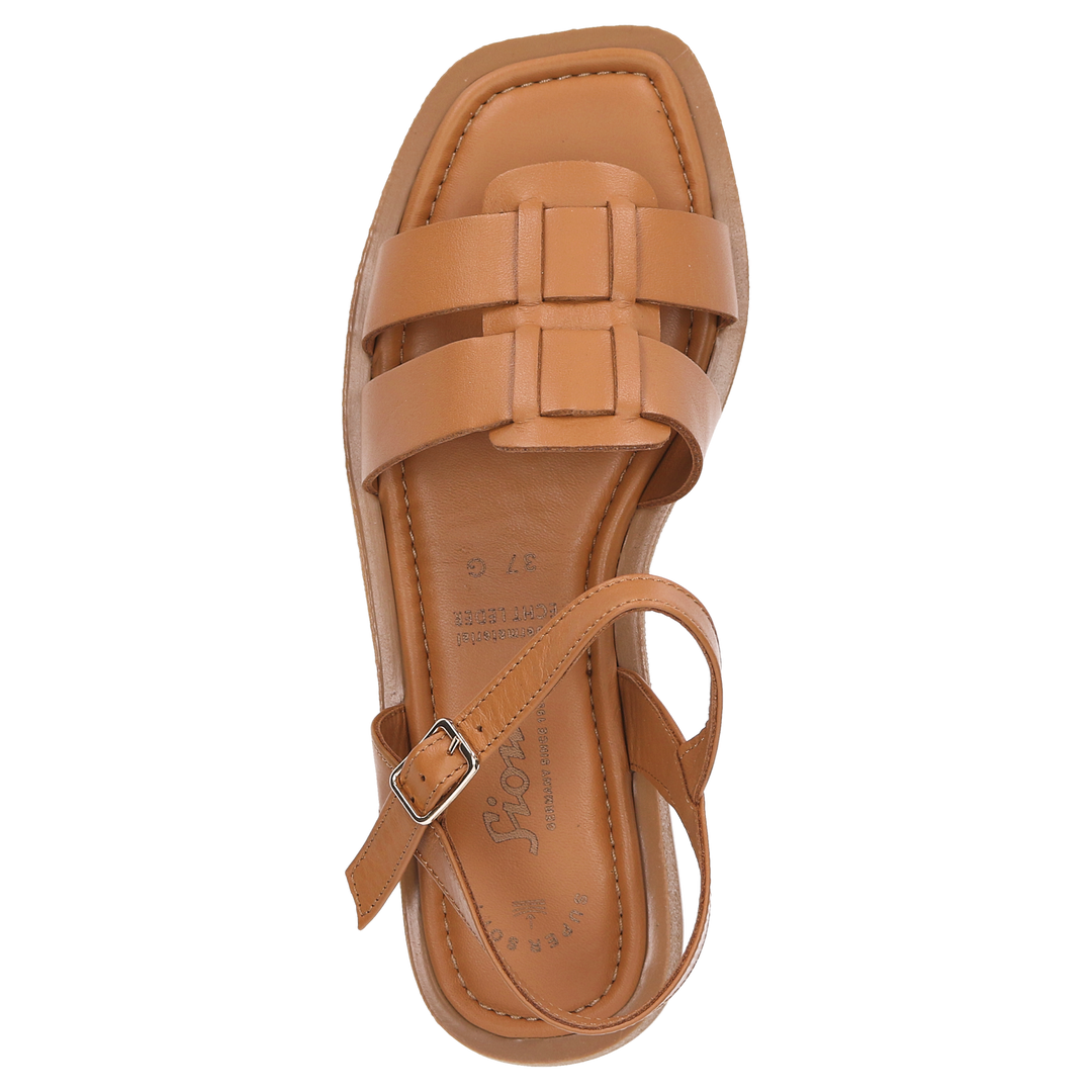 Sioux Molsirka-702 Damen in cognac – Ansicht von oben