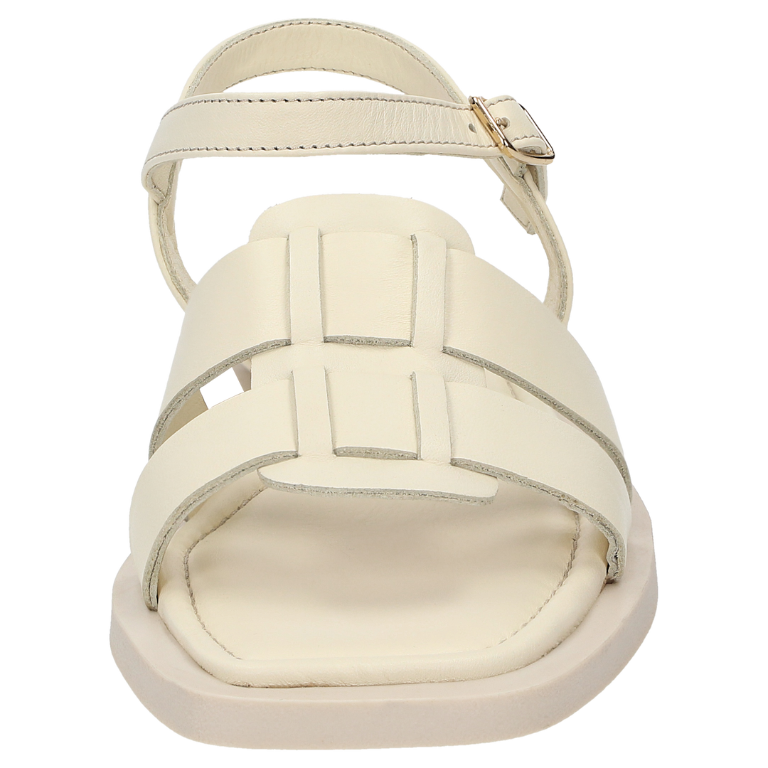 Sioux Molsirka-702 pour femme, couleur beige – vue de face