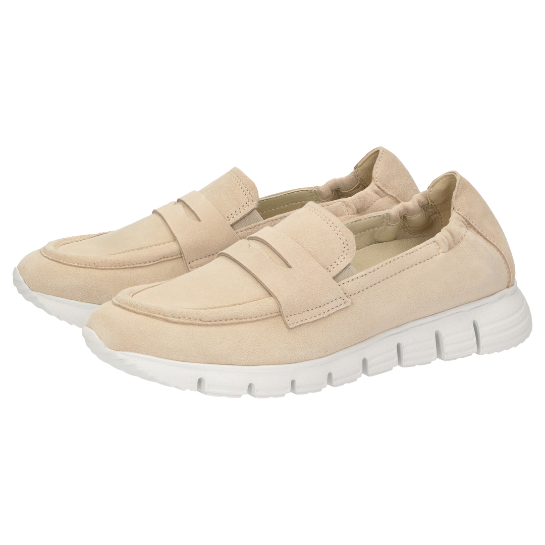 Sioux Mokrunner-D-020 pour femme, couleur beige – photo de la paire