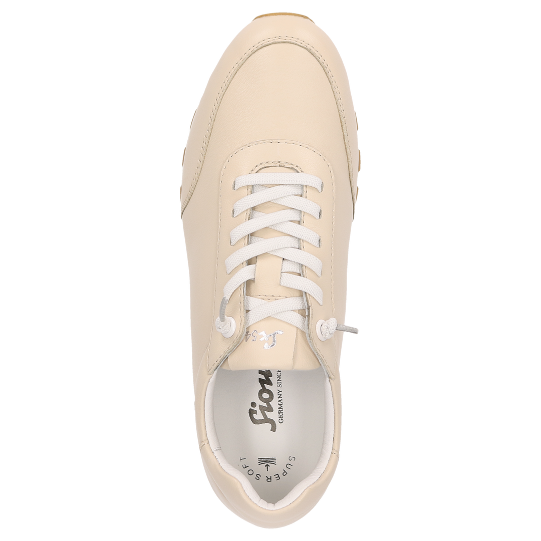 Sioux Snejana-700 dames in beige – aanzicht van bovenaf