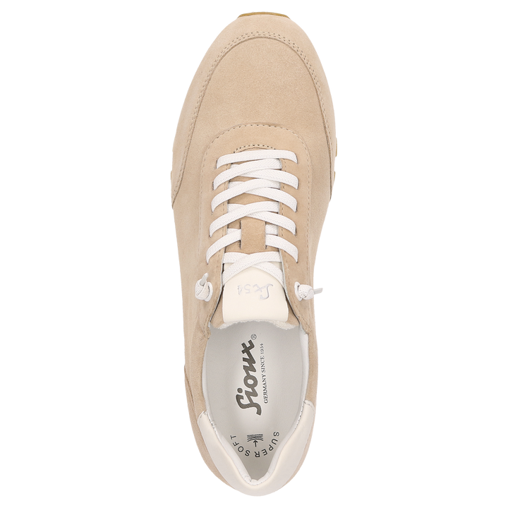 Sioux Snejana-700 dames in beige – aanzicht van bovenaf