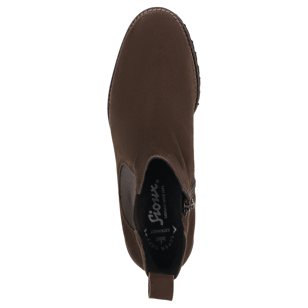 Sioux Meredith-701-H Damen in dunkelbraun – Ansicht von oben