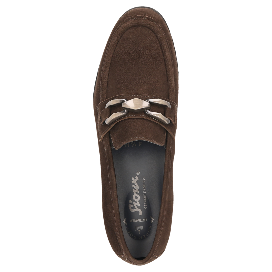 Sioux Meredith-757-H pour femme, marron foncé – Vue de dessus