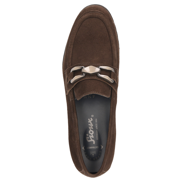 Sioux Meredith-757-H pour femme, marron foncé – Vue de dessus