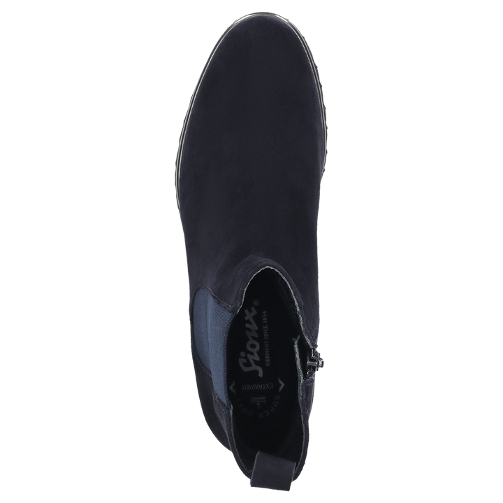 Sioux Meredith-750-H dames in donkerblauw – aanzicht van bovenaf