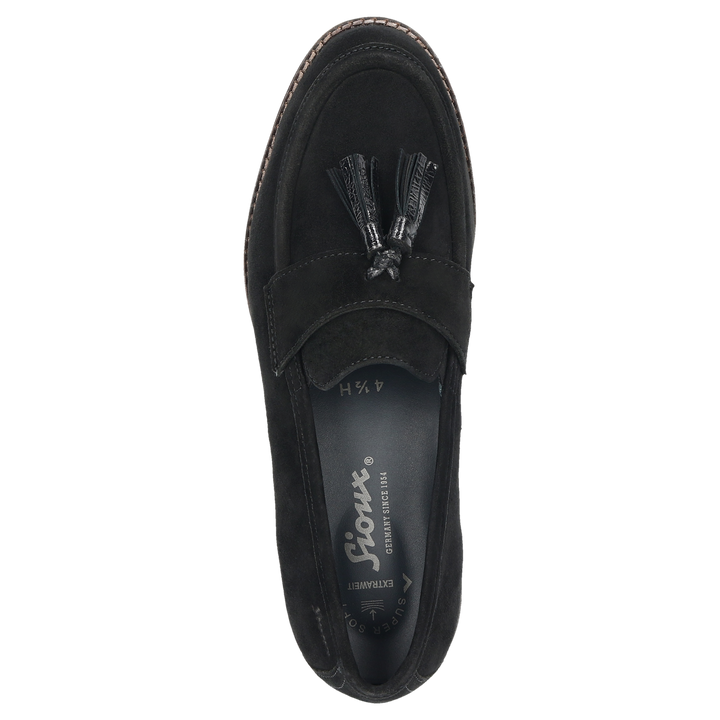 Sioux Meredith-758-H Damen in schwarz – Ansicht von oben