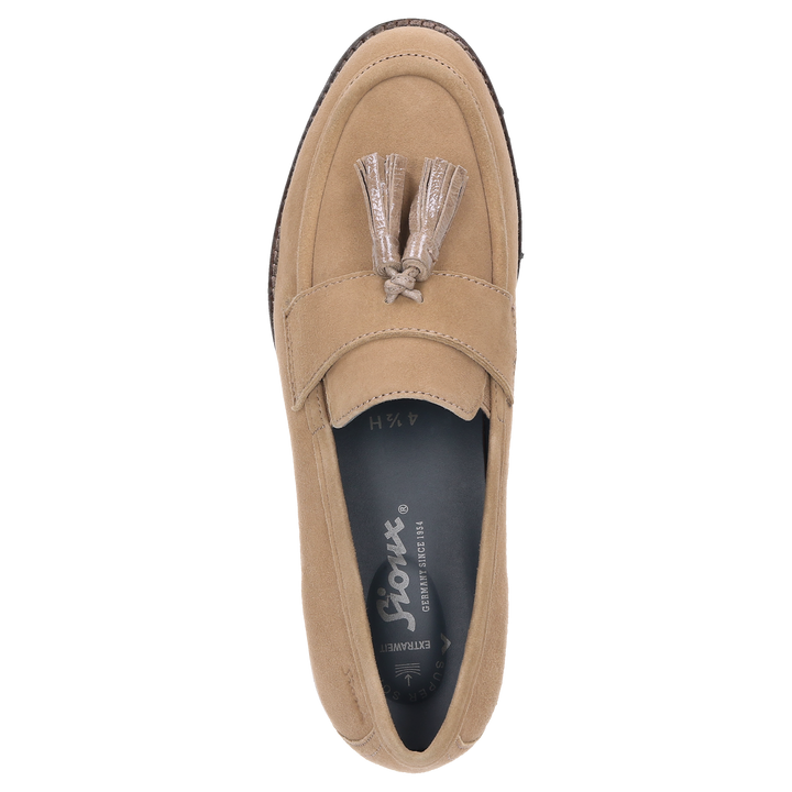 Sioux Meredith-758-H Damen in beige – Ansicht von oben