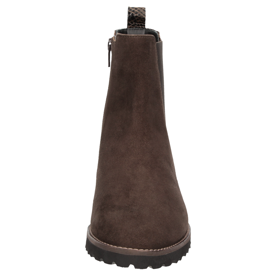 Sioux Meredith-750-H Damen in dunkelbraun – Frontalansicht