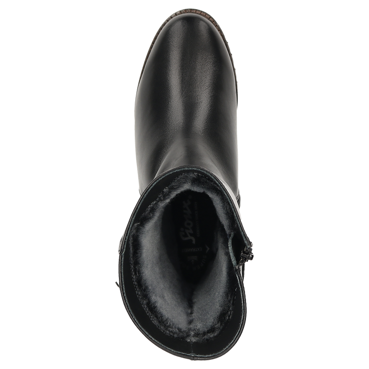 Sioux Merdit-756-TEX-LF-H dames in zwart – aanzicht van bovenaf