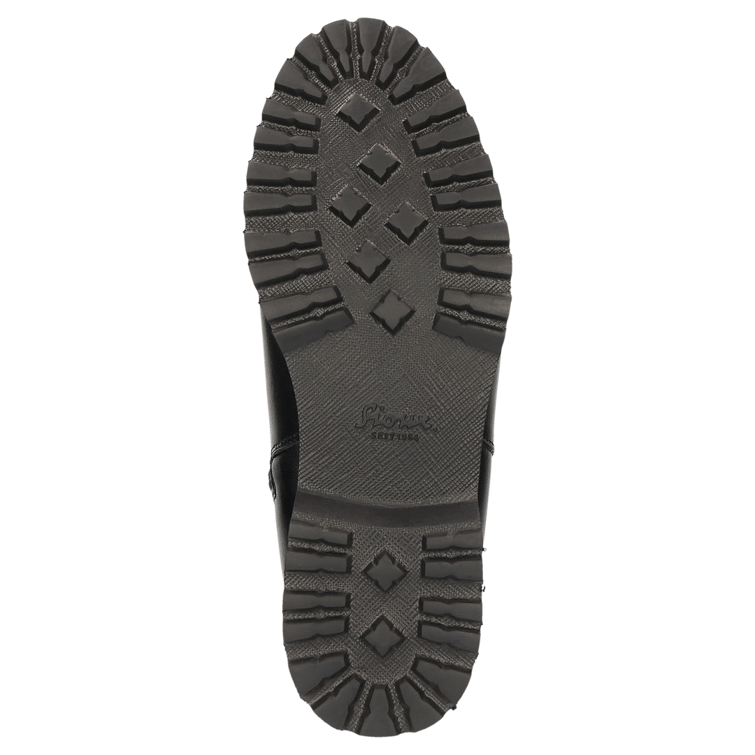 Sioux Merdit-756-TEX-LF-H dames in zwart – zoolaanzicht