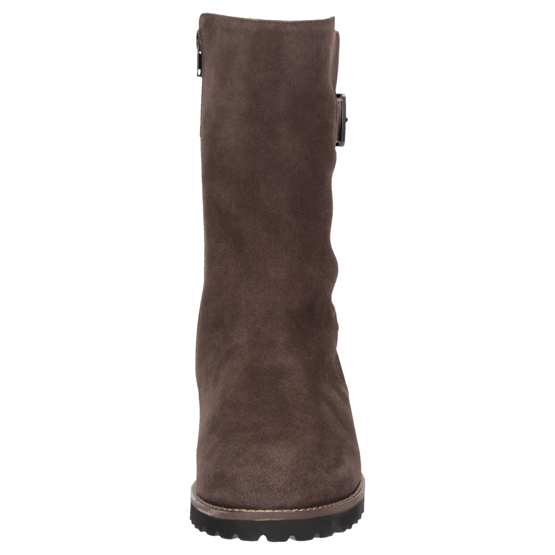Sioux Merdit-756-TEX-LF-H pour femme, marron foncé – vue de face