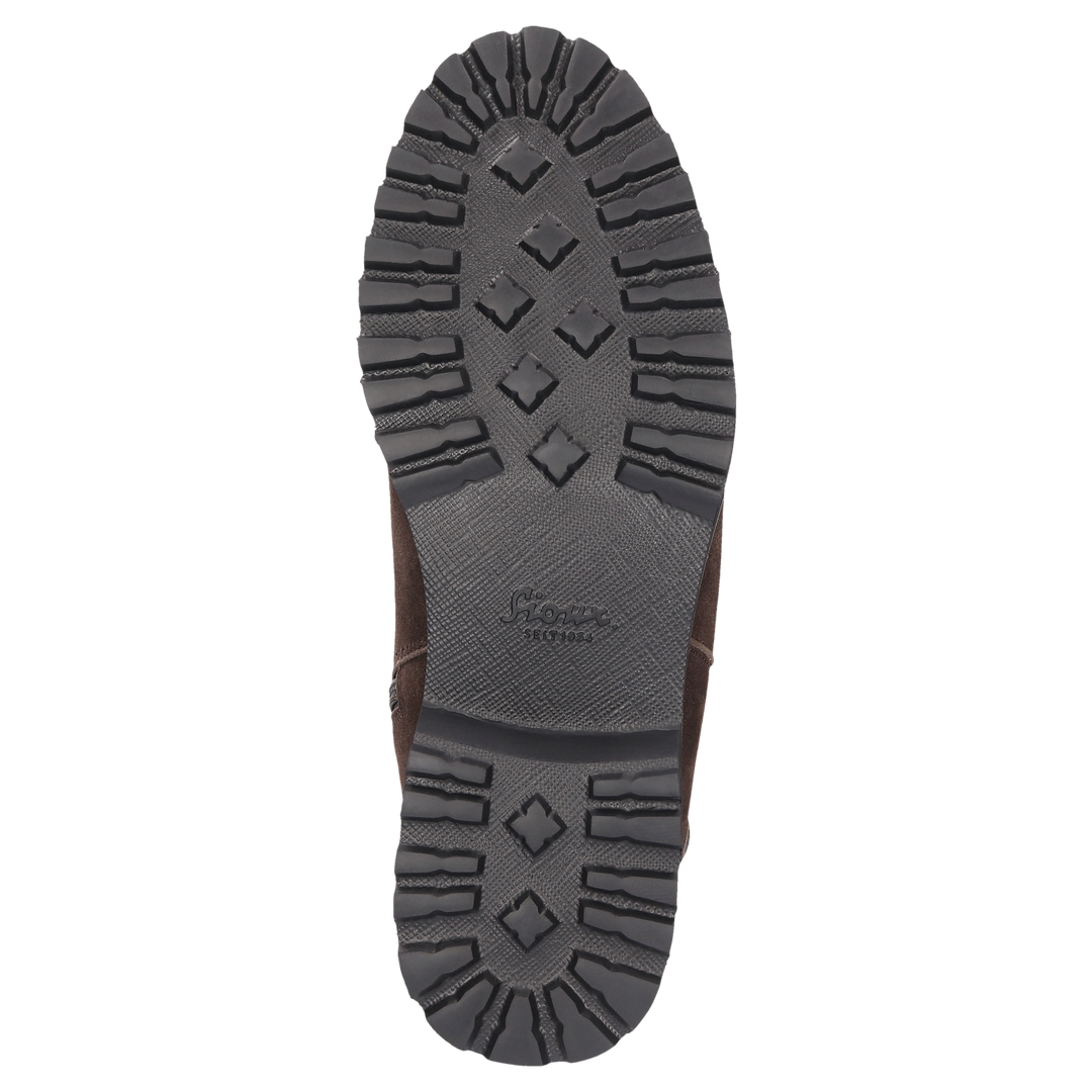 Sioux Merdit-756-TEX-LF-H pour femme, marron foncé – vue de la semelle