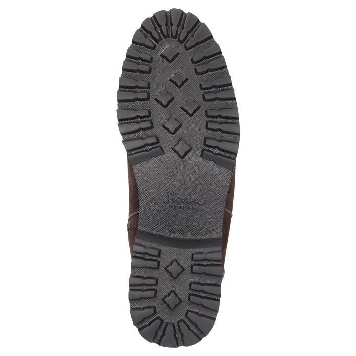 Sioux Merdit-756-TEX-LF-H pour femme, marron foncé – vue de la semelle