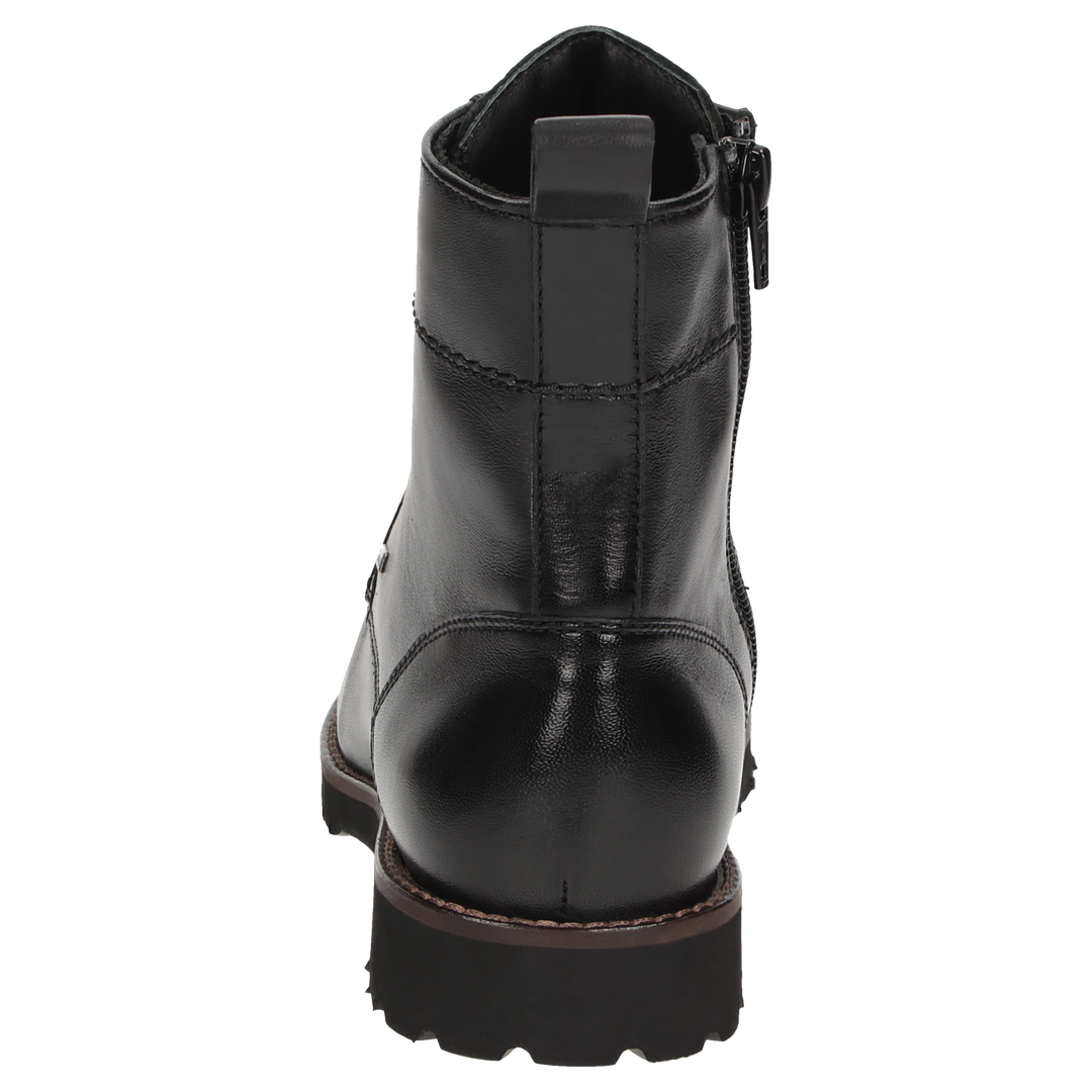 Sioux Merdit-759-TEX-WF-H damesmodel in zwart – achteraanzicht