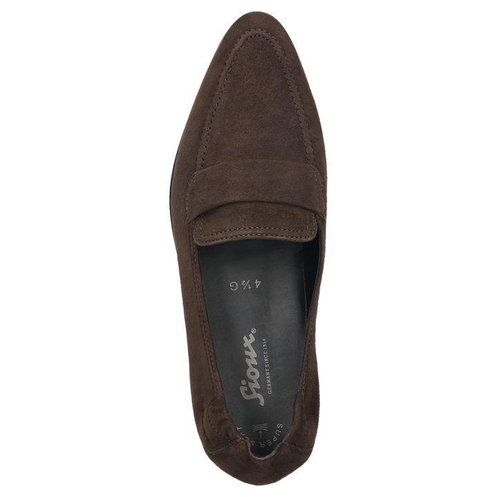 Sioux Hokulani-700 pour femme, marron foncé – Vue de dessus