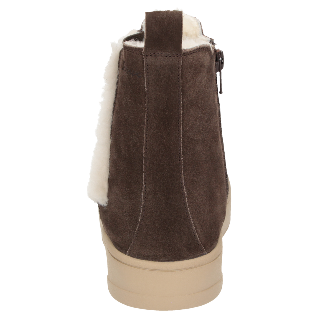 Sioux Edonita-700-LF dames in donkerbruin – achteraanzicht