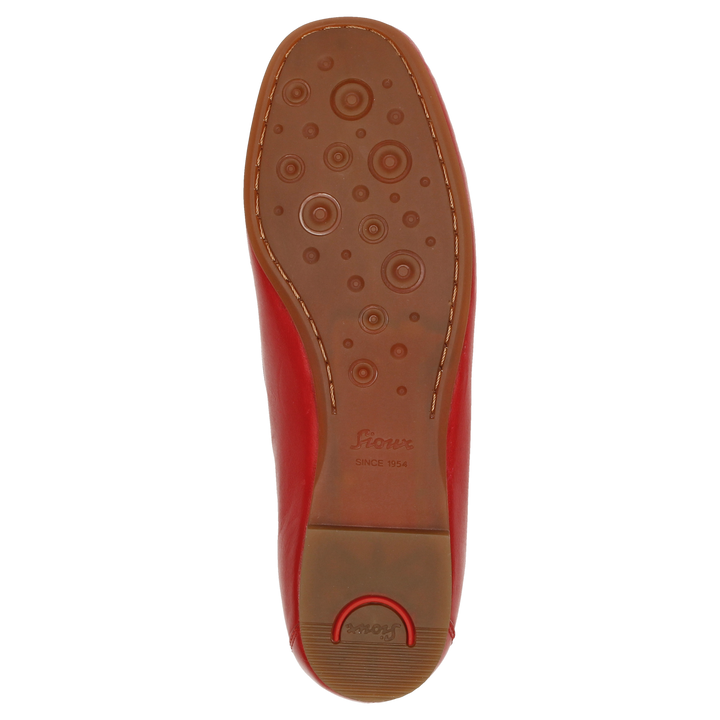 Sioux Zalla Damen in rot – Sohlenansicht